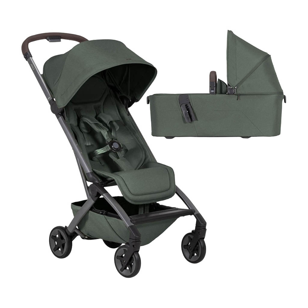 Joolz Aer2 Lightweight Stroller With Carrycot-Single Strollers-Joolz-Forest Green-ANB Baby Store