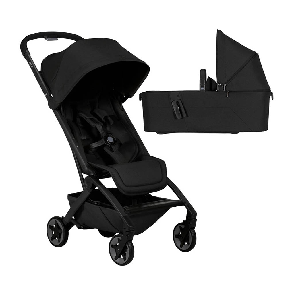 Joolz Aer2 Lightweight Stroller With Carrycot-Single Strollers-Joolz-Space Black-ANB Baby Store