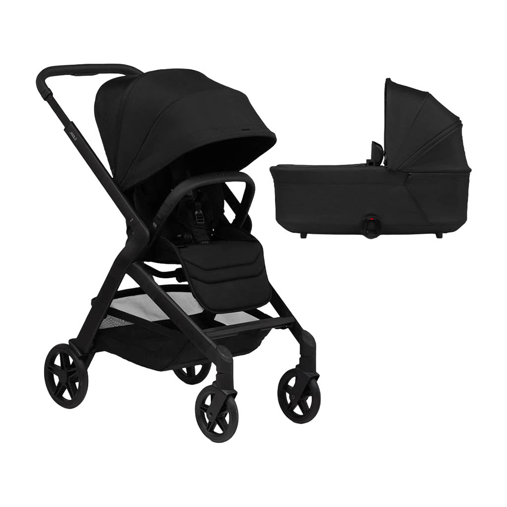 Joolz Hub2 Compact Stroller With Carrycot-Single Strollers-Joolz-Space Black-ANB Baby Store