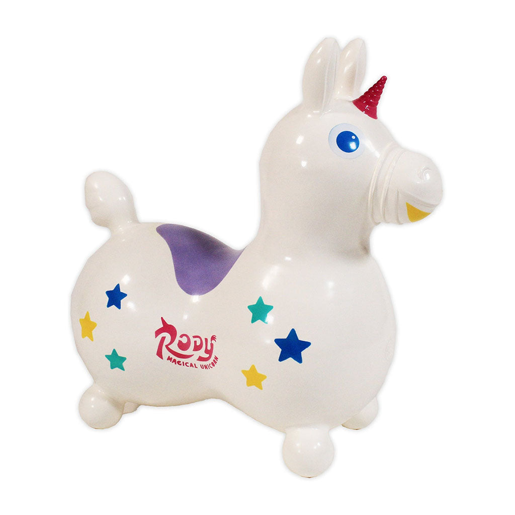 Kettler Rody Magical Unicorn Bounce Toy-White_1 - ANB Baby
