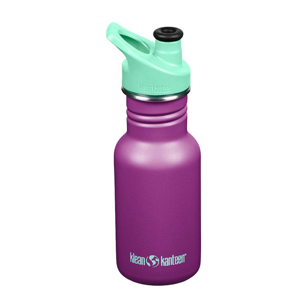 Klean Kanteen Kid's Classic Water Bottle with Sport Cap 12oz.