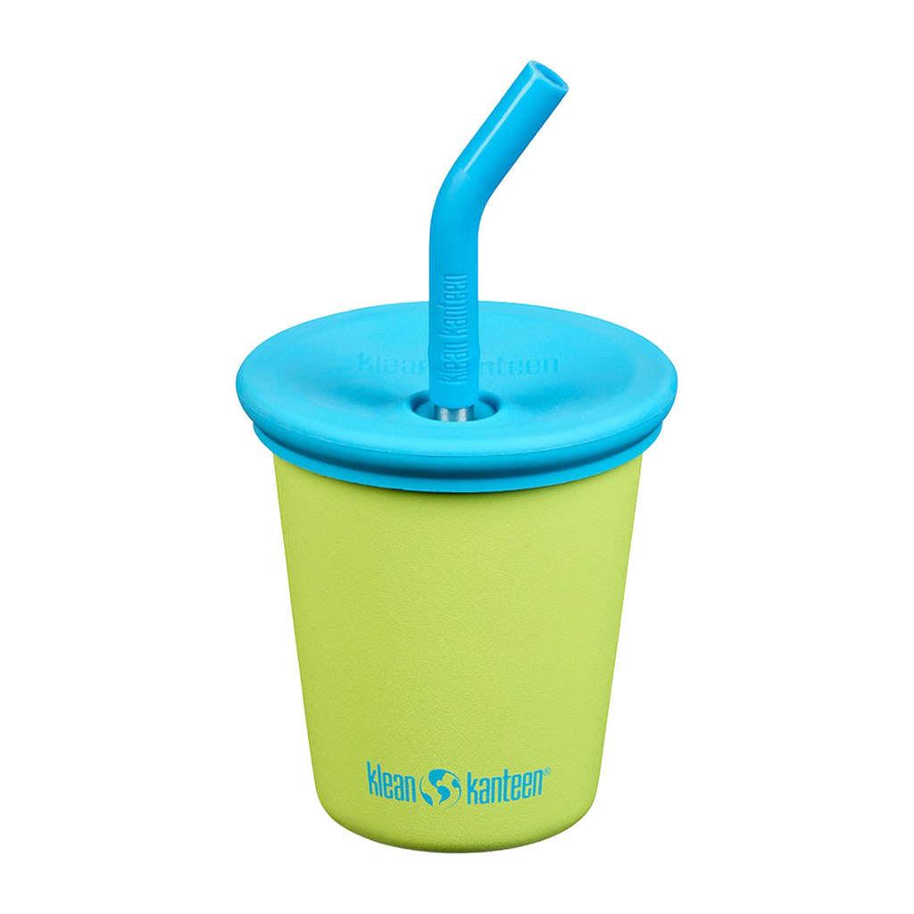 Klean Kanteen Kid's Cup with Straw Lid 10 oz.-Mealtime Accessories-Klean Kanteen-Juicy Pear-ANB Baby Store
