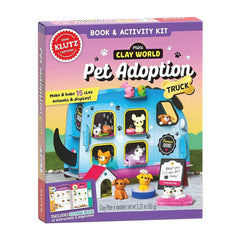 Klutz Mini Clay World Pet Adoption Truck Craft Kit Main - ANB Baby