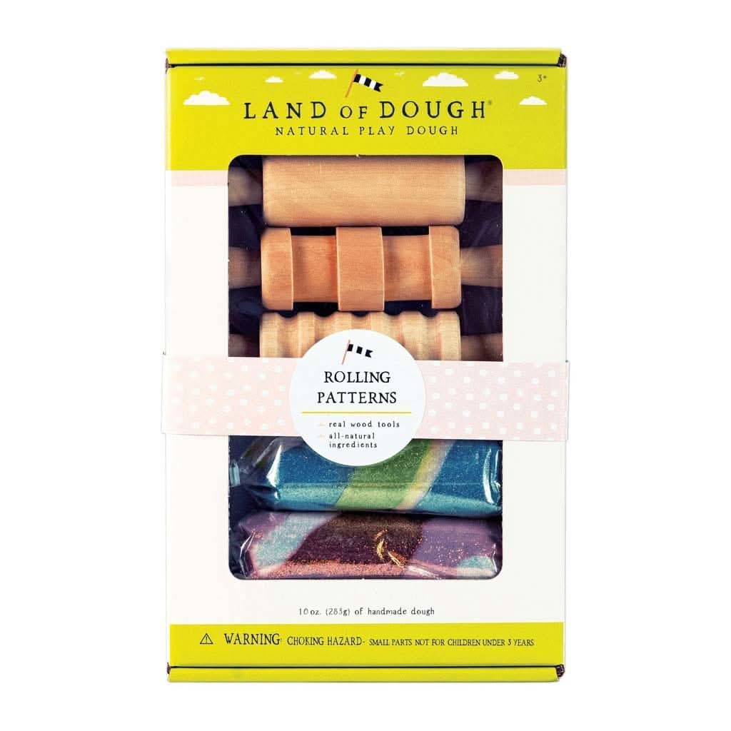 Land of Dough Play Dough Rolling Patterns Kit Featured - ANB BABY