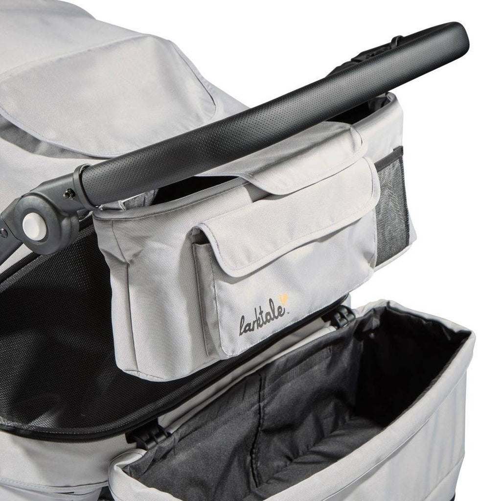 Larktale Caravan Coupe Quad Compact Stroller Wagon-Gray-Green_9 - ANB Baby