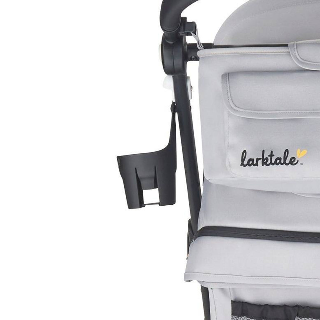 Larktale Caravan Coupe V2 Compact Stroller Wagon, Gray - Black_15 - ANB Baby