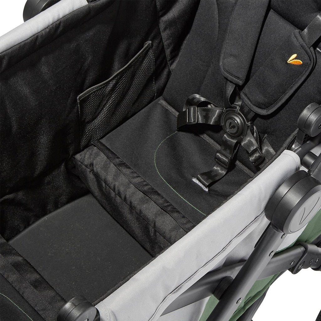 Larktale Caravan Coupe V2 Compact Stroller Wagon, Gray - Black_6 - ANB Baby