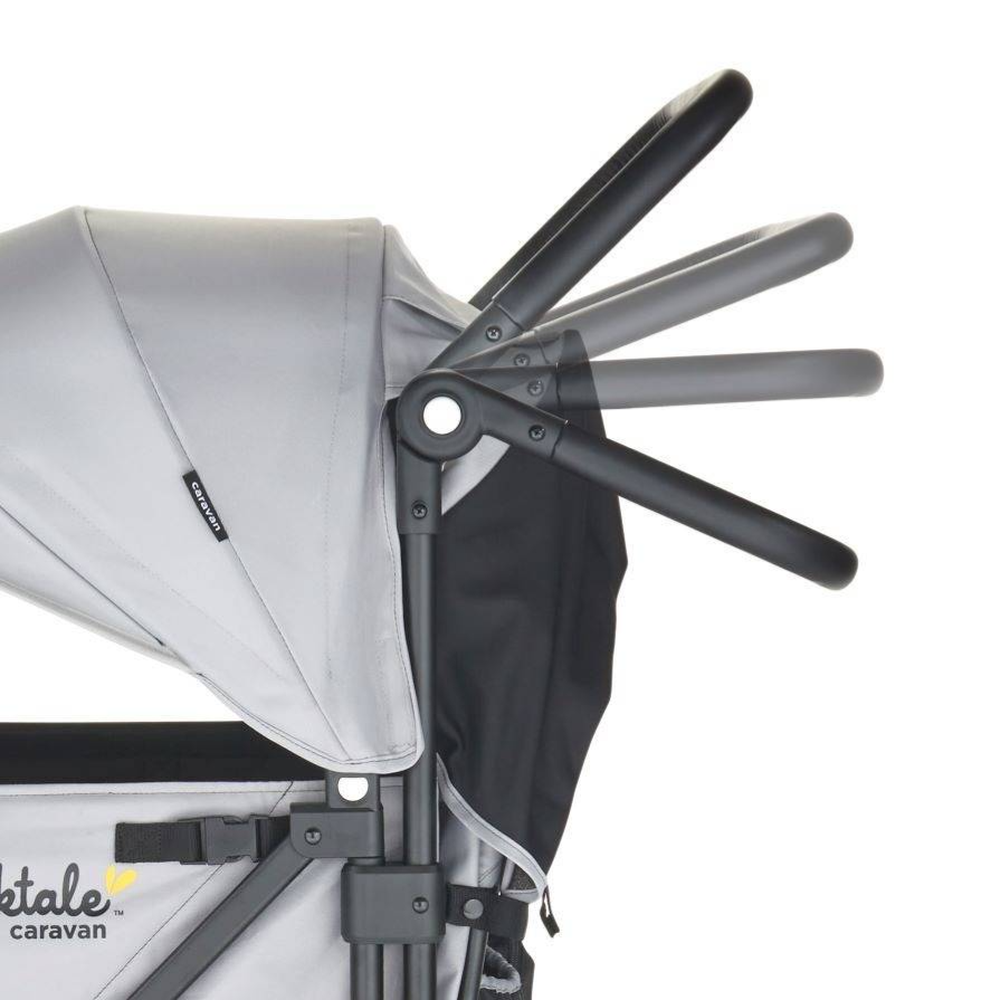 	 Larktale Caravan V3 Stroller Wagon Avalon Grey_5 - ANB Baby