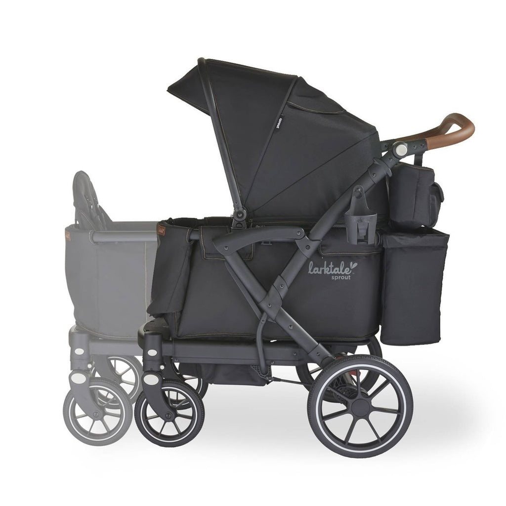 Larktale Sprout V2 Size Adjustable Stroller Wagon-Byron Black_19 - ANB Baby
