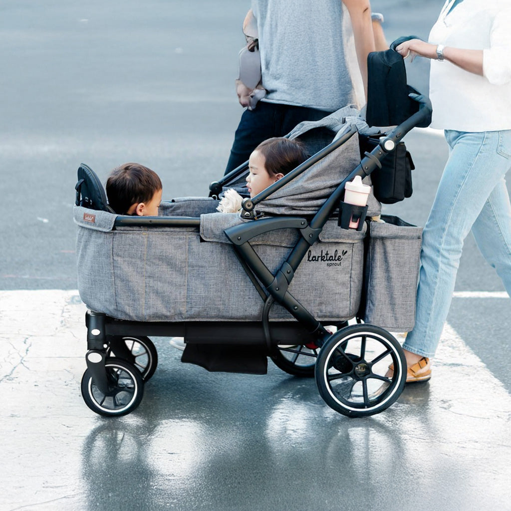 Larktale Sprout V2 Size Adjustable Stroller Wagon-Nightcliff Stone_25 - ANB Baby
