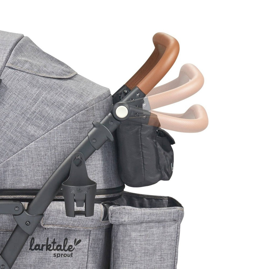 Larktale Sprout V2 Size Adjustable Stroller Wagon-Nightcliff Stone_6 - ANB Baby