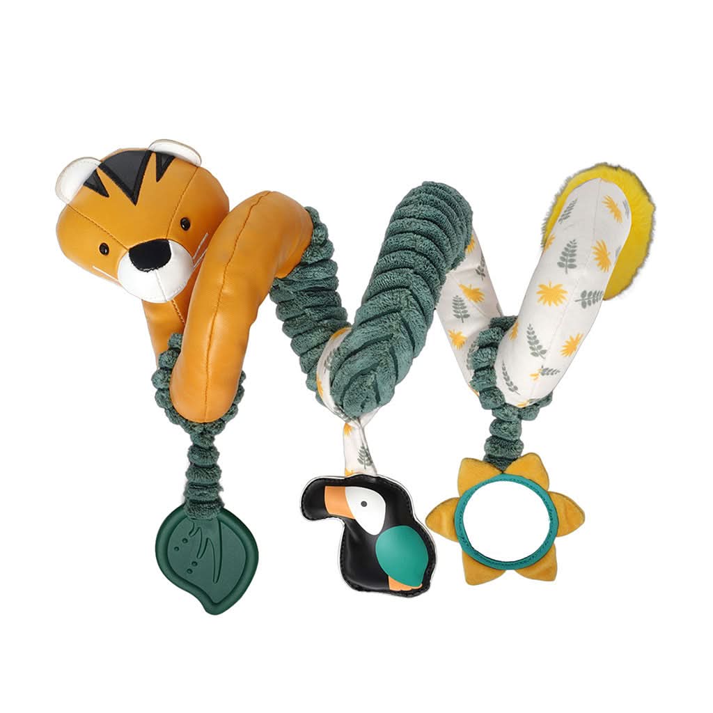 Little Big Friends Activity Spiral Animal-Stroller & Car Seat Toys-Little Big Friends-Jungle Animal-ANB Baby Store