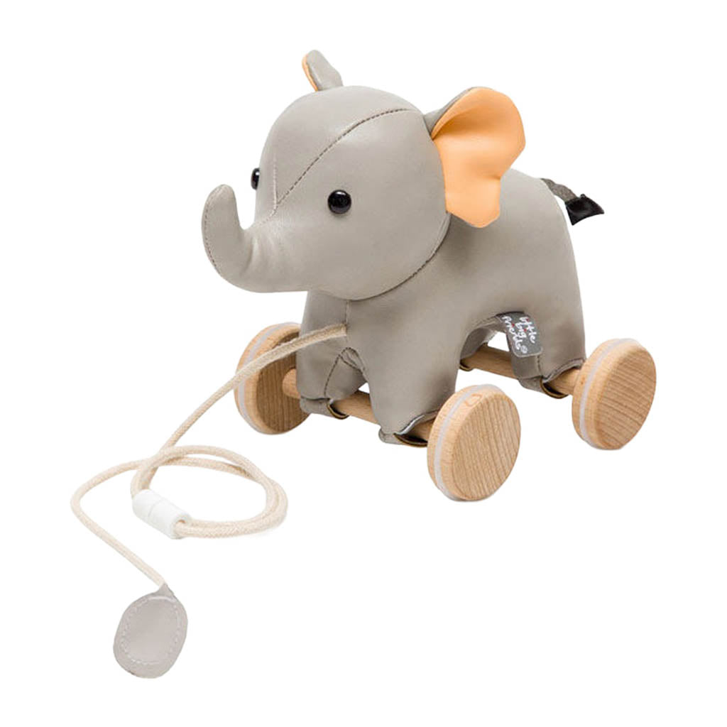 Little Big Friends Pull Along-Baby Toys-Little Big Friends-Vincent The Elephant-ANB Baby Store