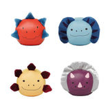 Little Big Friends Animals Soft Balls, Set of 4, Dino Friends, Main - ANB Baby