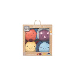 Little Big Friends Animals Soft Balls, Set of 4, Dino Friends, Package - ANB Baby