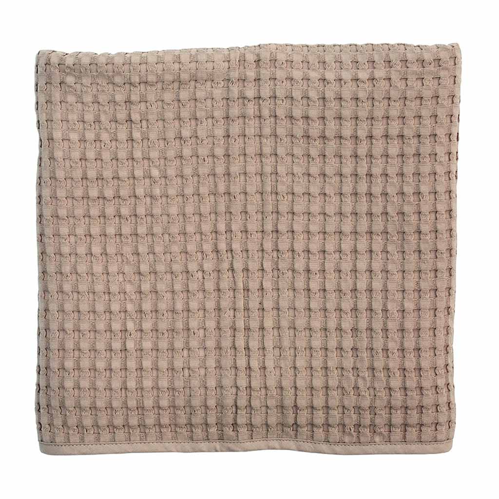 Lulujo Cotton Waffle Blanket-Swaddle & Sleeping Bags-Lulujo-Sand-ANB Baby Store