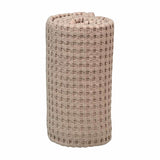 Lulujo Cotton Waffle Blanket-Sand_3 - ANB Baby
