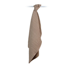 Lulujo Cotton Waffle Blanket-Sand_4 - ANB Baby