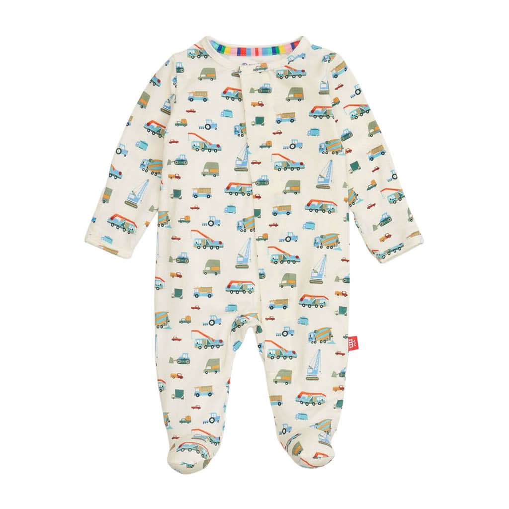 Magnetic Me Dumps Like A Truck Modal Magnetic Footie-Clothing-Magnetic Me-Newborn-ANB Baby Store