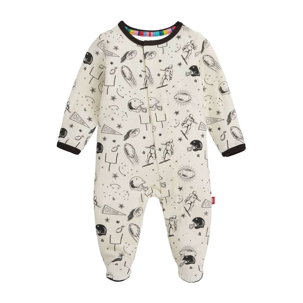 Magnetic Me Natural Game Day Modal Magnetic Footie-Clothing-Magnetic Me-Newborn-ANB Baby Store