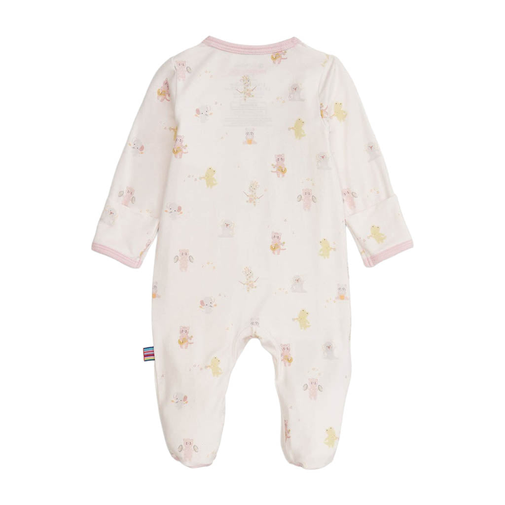 Magnetic Me Pink Baby Beats Modal Magnetic Footie-Newborn_3 - ANB Baby