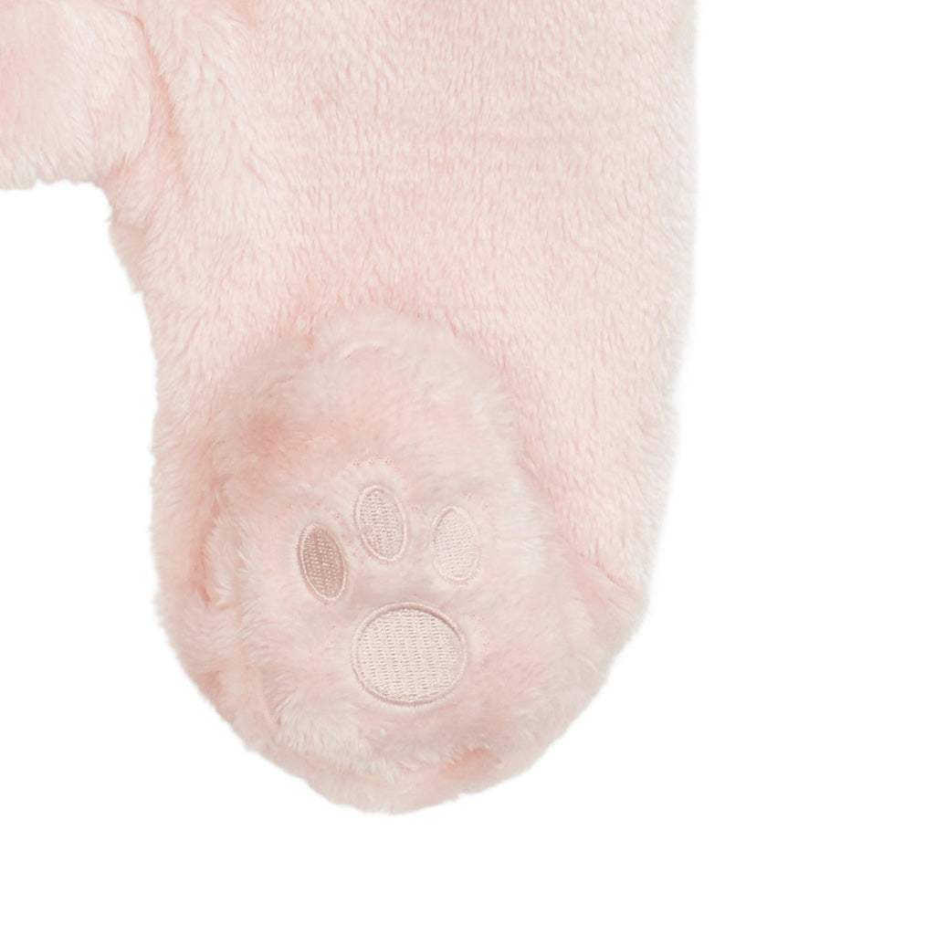 Magnetic Me Pink Blossom Magnetic Minky Bear Pram Footie_3 - ANB Baby