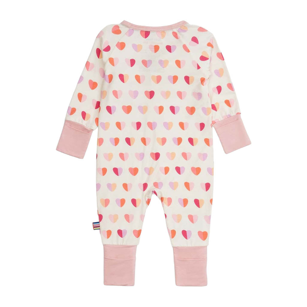 Magnetic Me Pink Xoxo Modal Magnetic Coverall_3 - ANB Baby