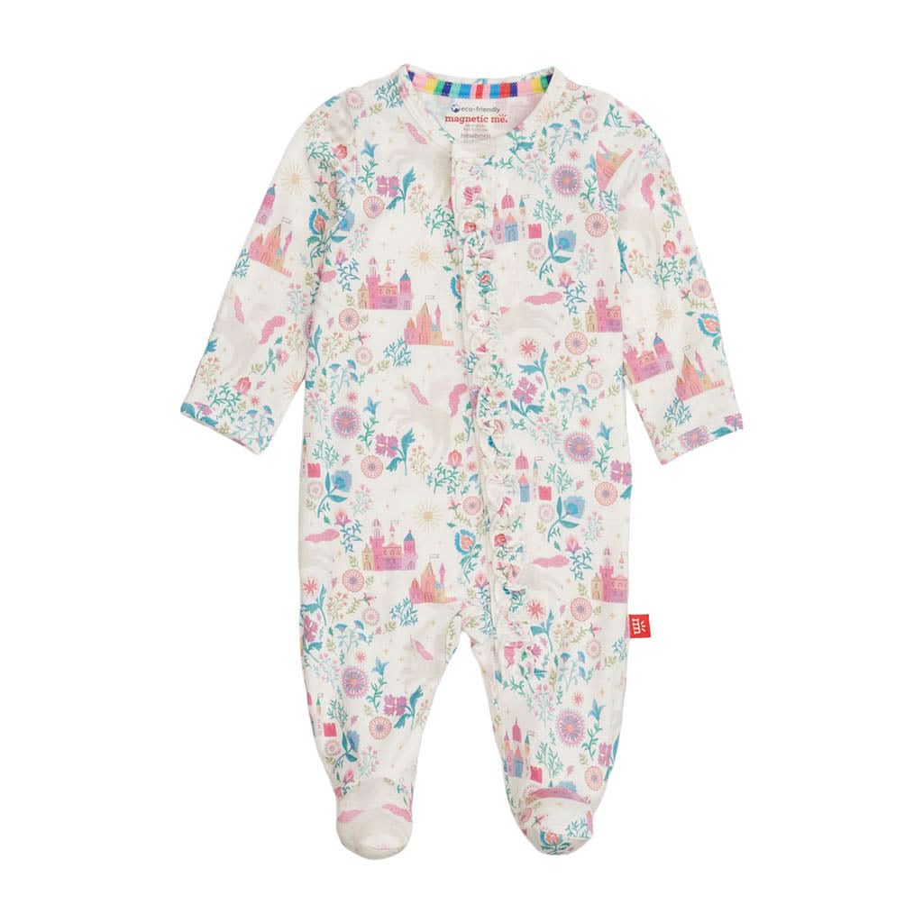Magnetic Me Tail Of Magic Ruffle Modal Magnetic Footie-Clothing-Magnetic Me-Newborn-ANB Baby Store