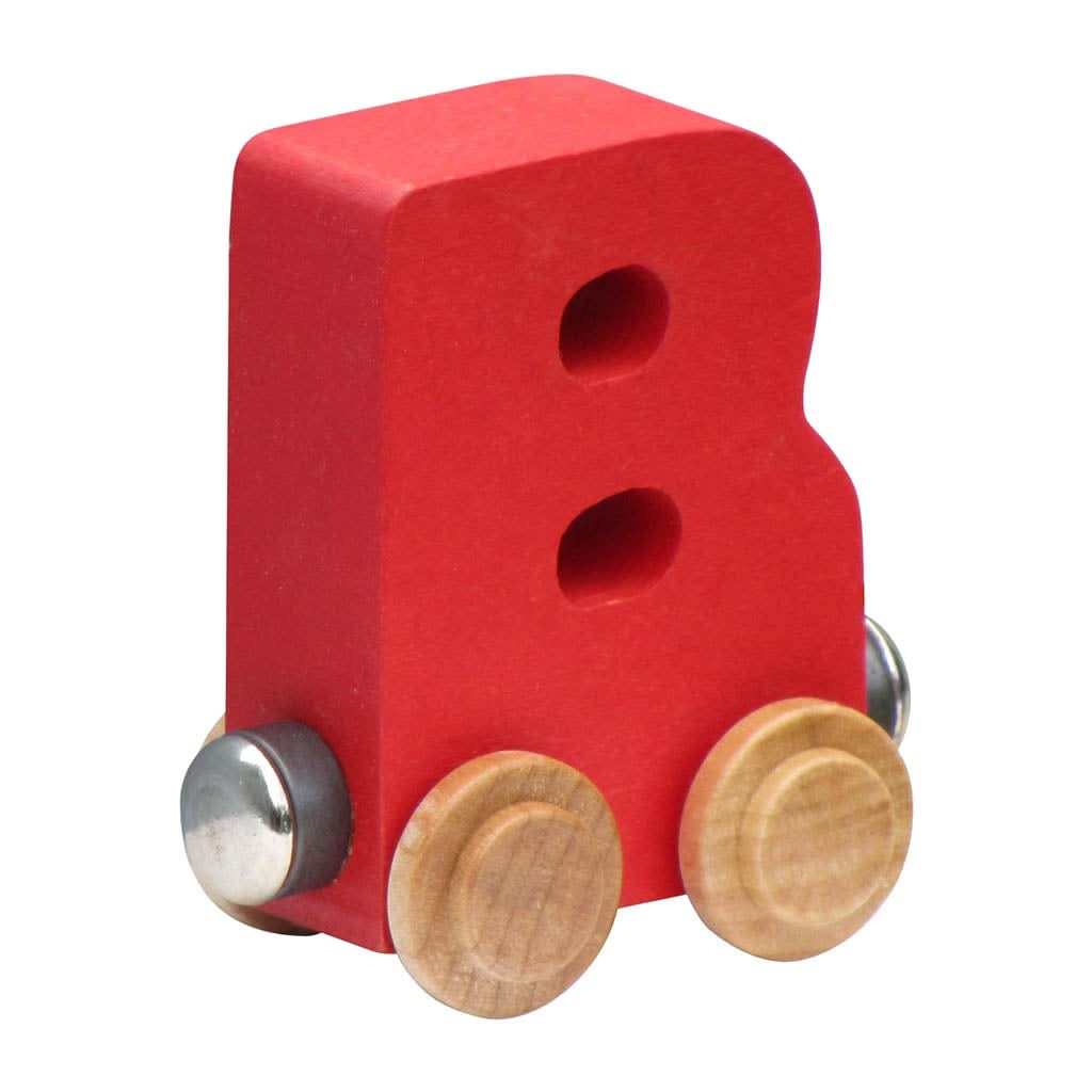 Maple Landmark Magnetic NameTrain Letters-B - ANB Baby