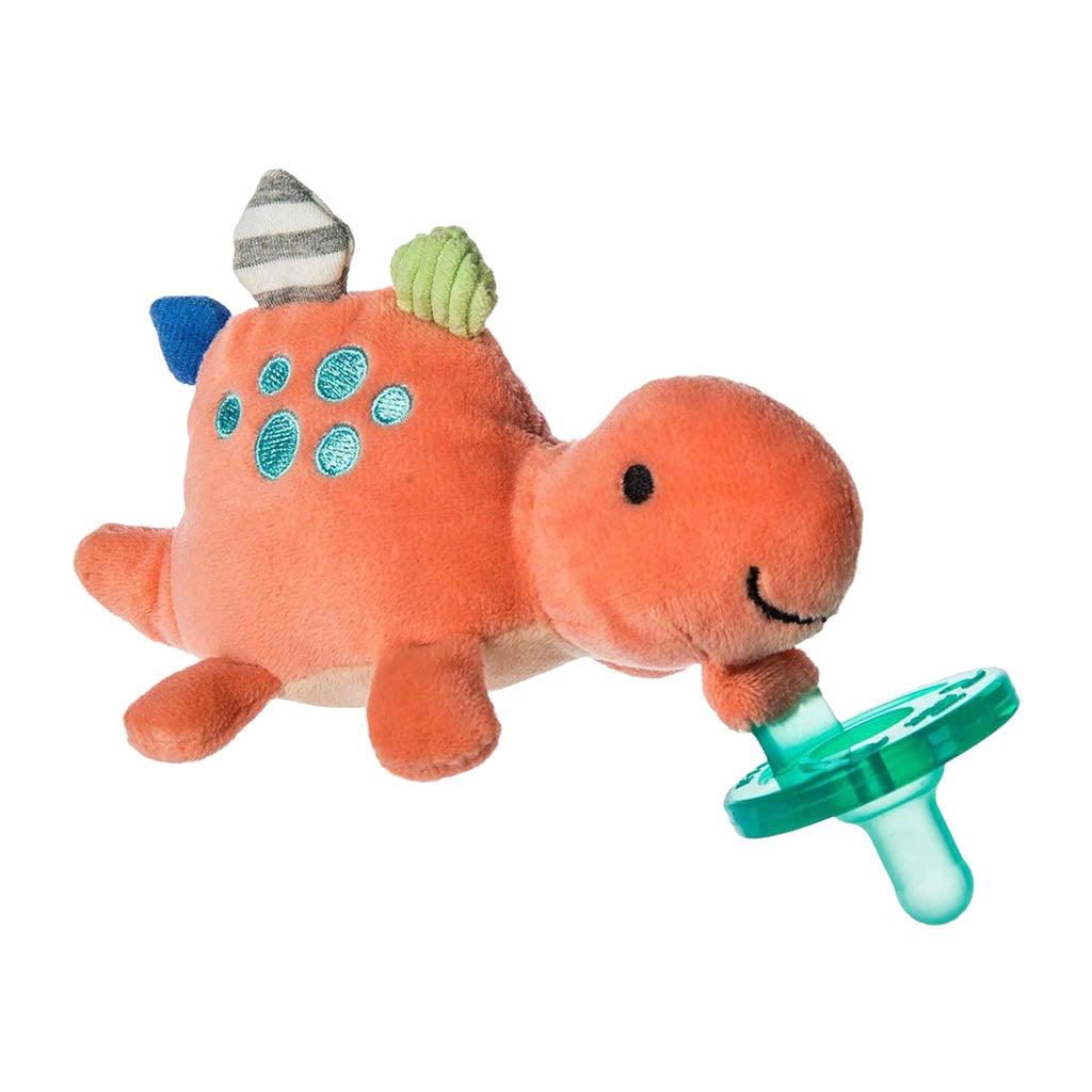 Mary Meyer Baby Pebblesaurus Wubbanub Dinosaur Infant Pacifier_1 - ANB Baby