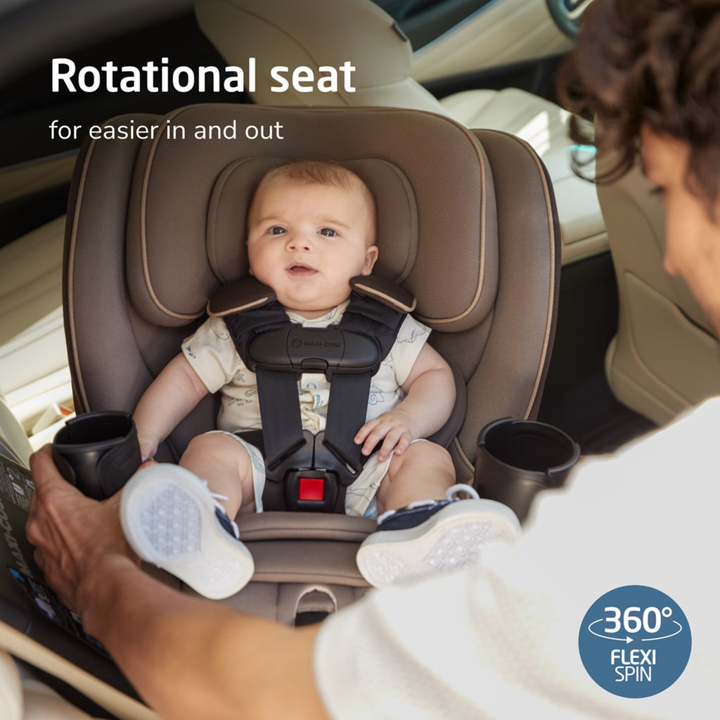 Maxi-Cosi Andi 360 Rotating All-in-One Convertible Car Seat Escargot_10 - ANB Baby
