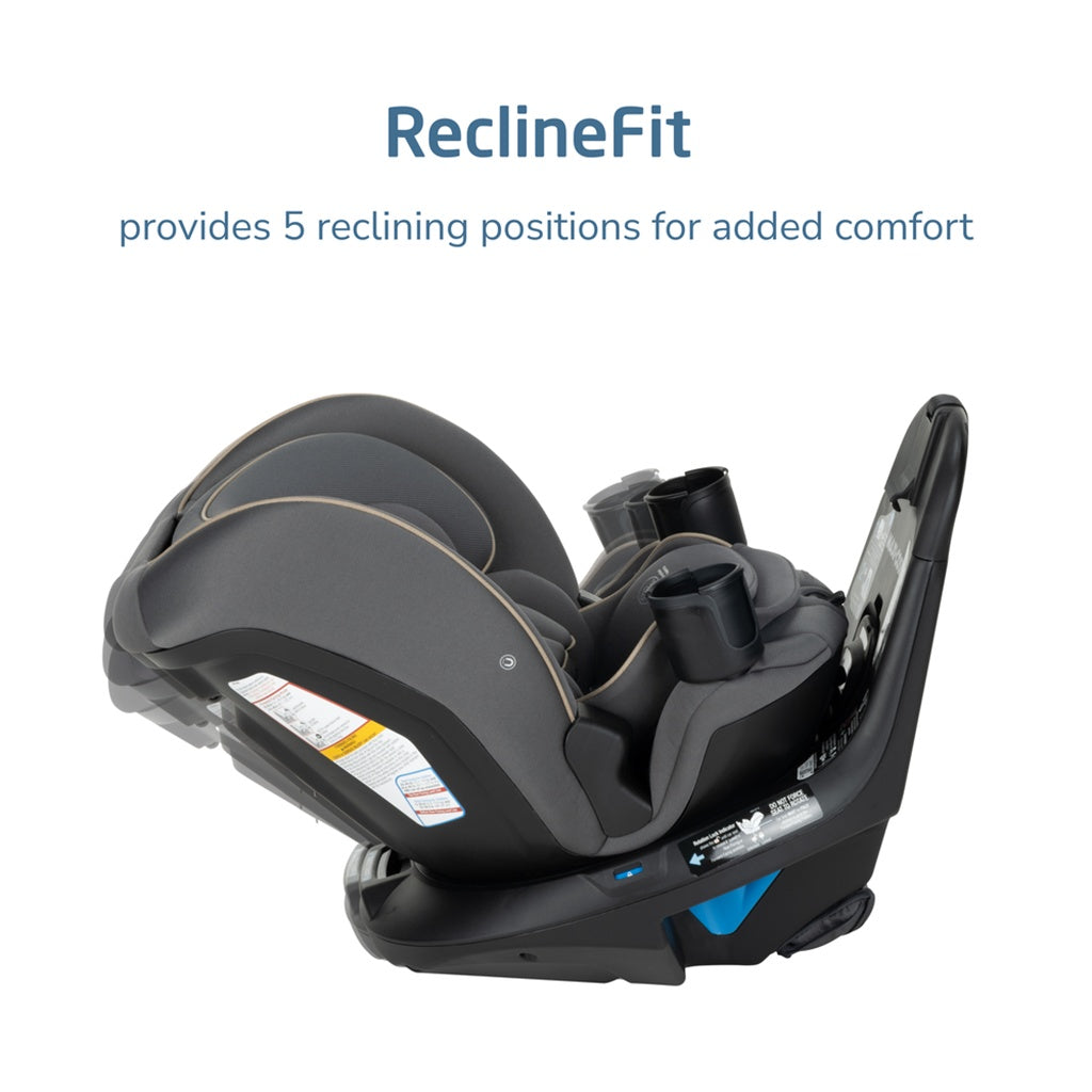 maxi cosi recline car seat Maxi-Cosi Andi 360 Rotating All-in-One Convertible Car Seat Escargot