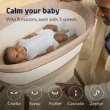 Maxi-Cosi Starling Smart Bassinet-Natural Heritage_4 - ANB Baby