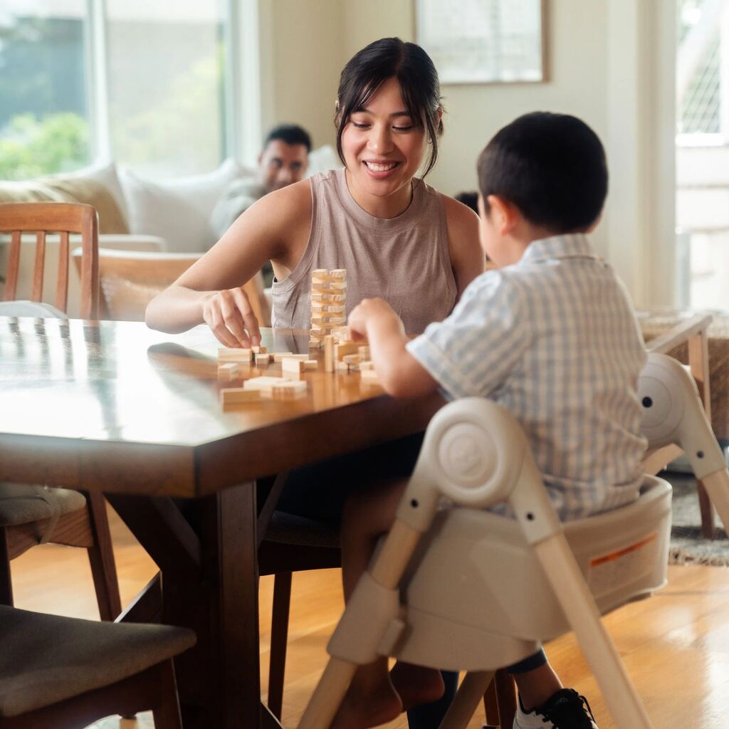 Maxi Cosi Minla 6-In-1 Adjustable High Chair, Classic Oat_4- ANB Baby