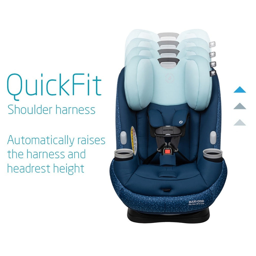 Maxi Cosi Pria Max All-in-One Convertible Car Seat, Tetra Blue_4 - ANB Baby