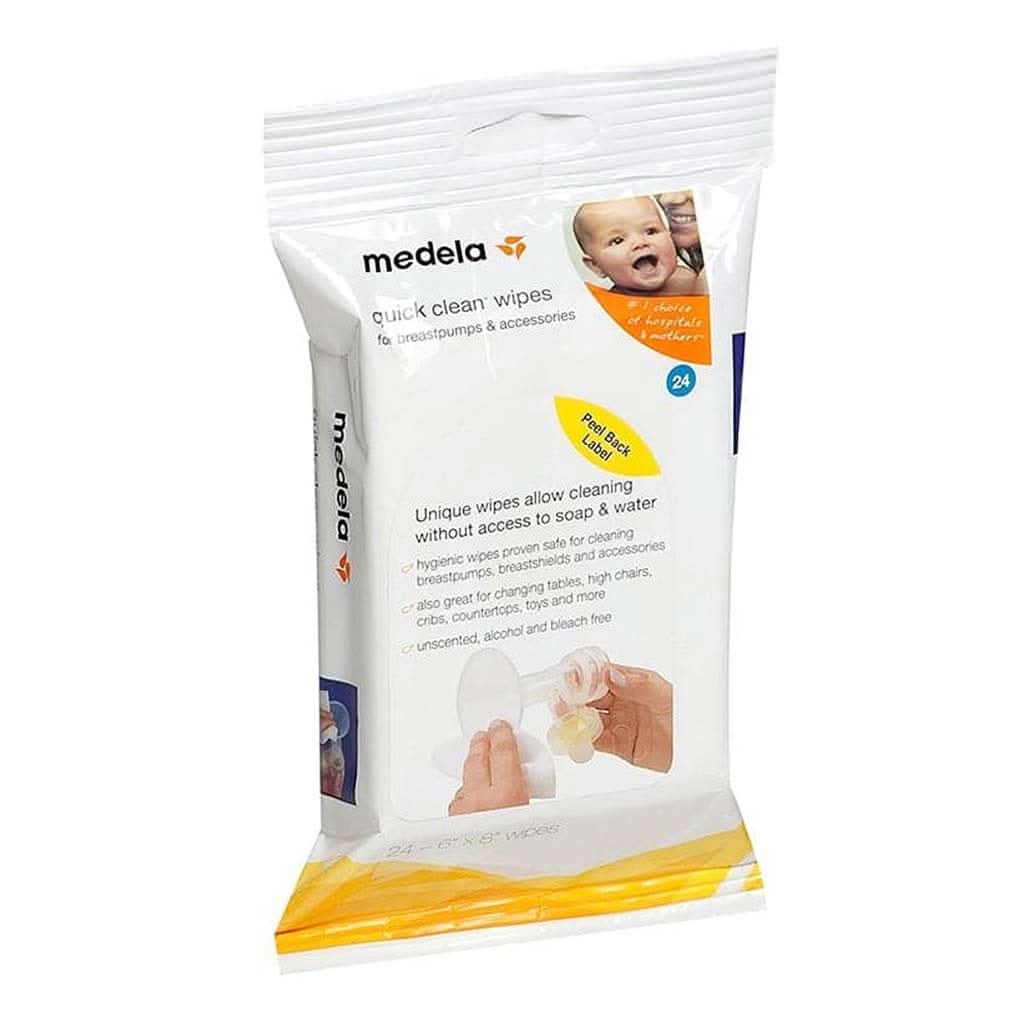 Medela Quick Clean™ Breast Pump Accessory Wipes-Breastfeeding-Medela-White-ANB Baby Store