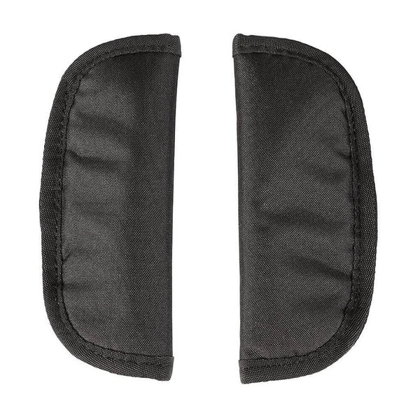 Mountain Buggy Harness Shoulder Pads, Plain Black, Pair