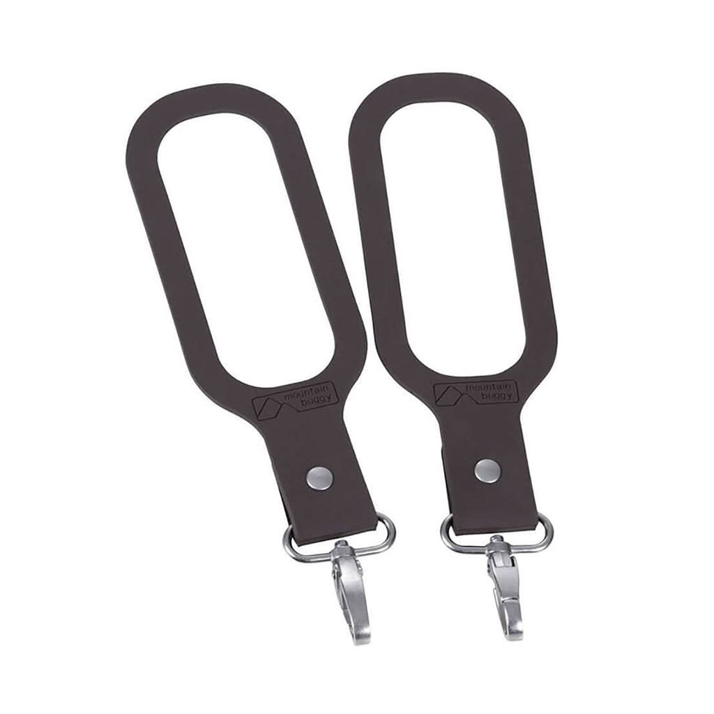 Mountain Buggy V1 Satchel Clips, Pair-Stroller Accessories-Mountain Buggy-Black - Available End Of April-ANB Baby Store