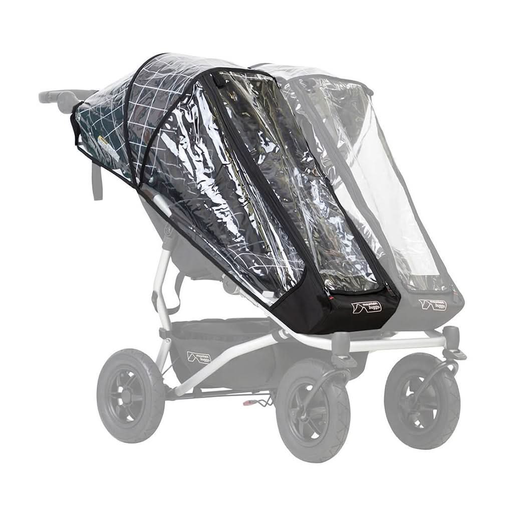 Mountain Buggy V3 Duet Single Storm Cover-Stroller Accessories-Mountain Buggy-Clear-ANB Baby Store