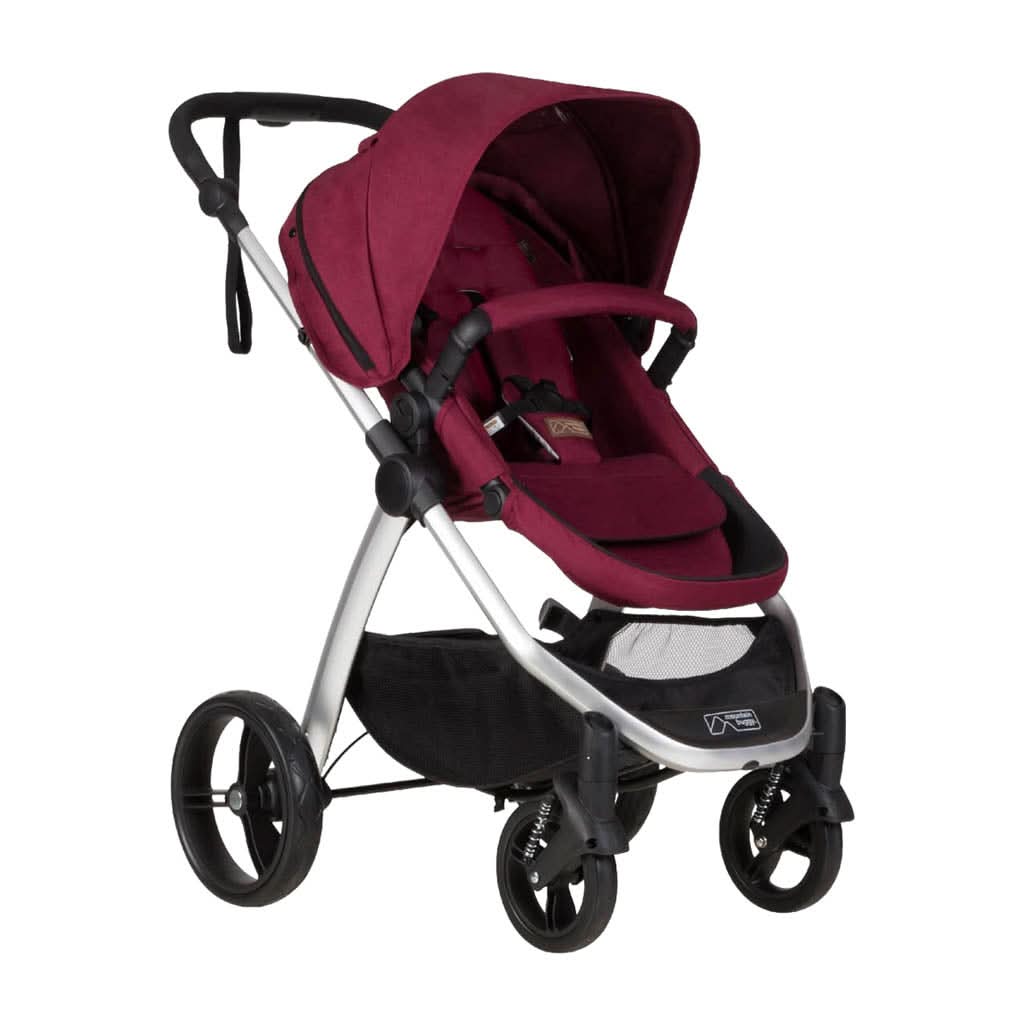 Mountain Buggy Cosmopolitan V2 Stroller-Single Strollers-Mountain Buggy-Bordeaux-ANB Baby Store