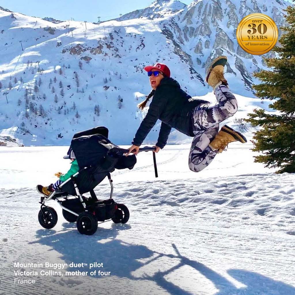 mountain double stroller Mountain Buggy Duet Double Stroller Silver