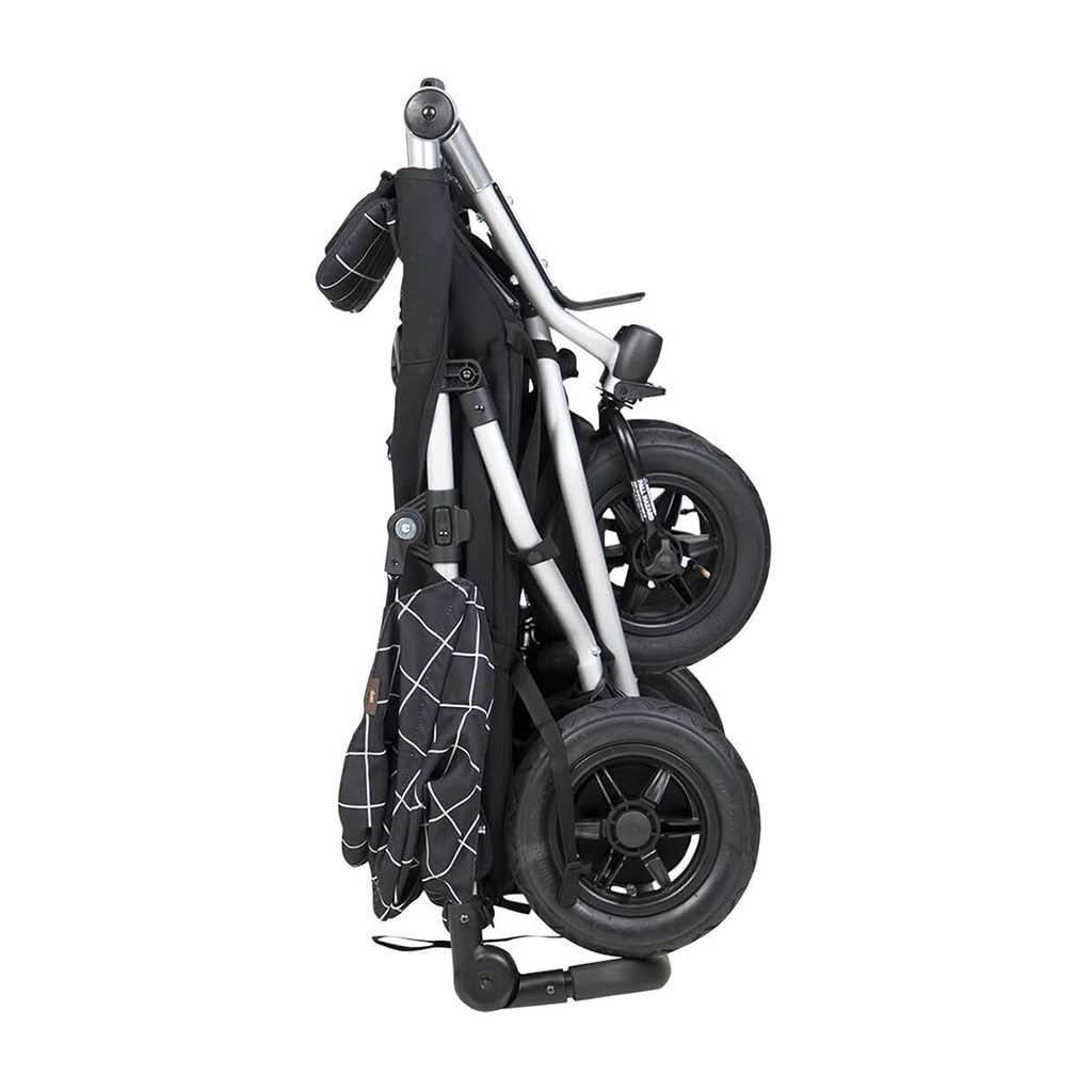 narrowest double stroller Mountain Buggy Duet V3.2 Double Stroller | Narrow Side-by-Side for Twins