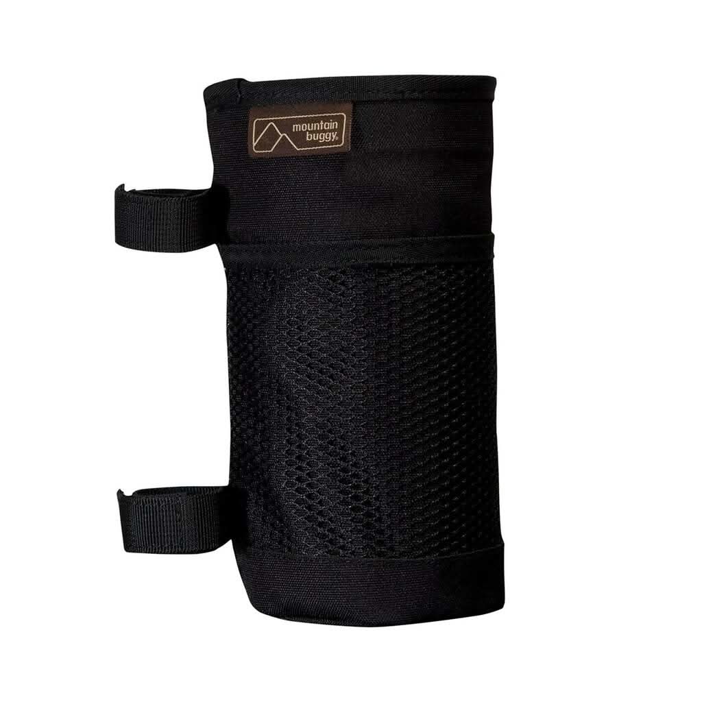 Mountain Buggy Fabric Bottle Holder-Stroller Accessories-Mountain Buggy-Black - Available End Of April-ANB Baby Store