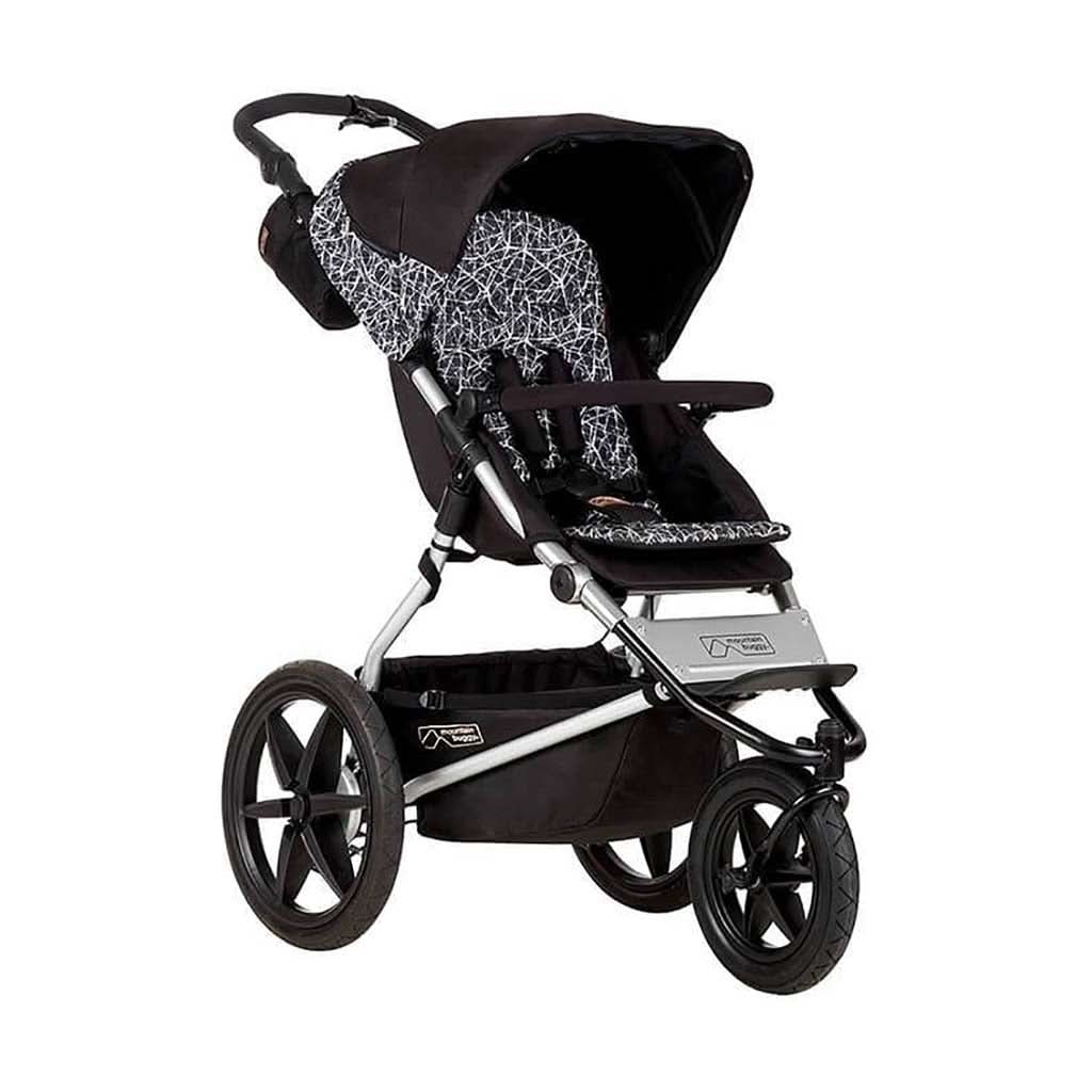 Mountain Buggy Terrain V3 Stroller-Jogging Strollers-Mountain Buggy-Graphite - Available End Of April-ANB Baby Store