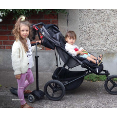 Mountain Buggy V1 Freerider with Universal Connector-Black_2 - ANB Baby