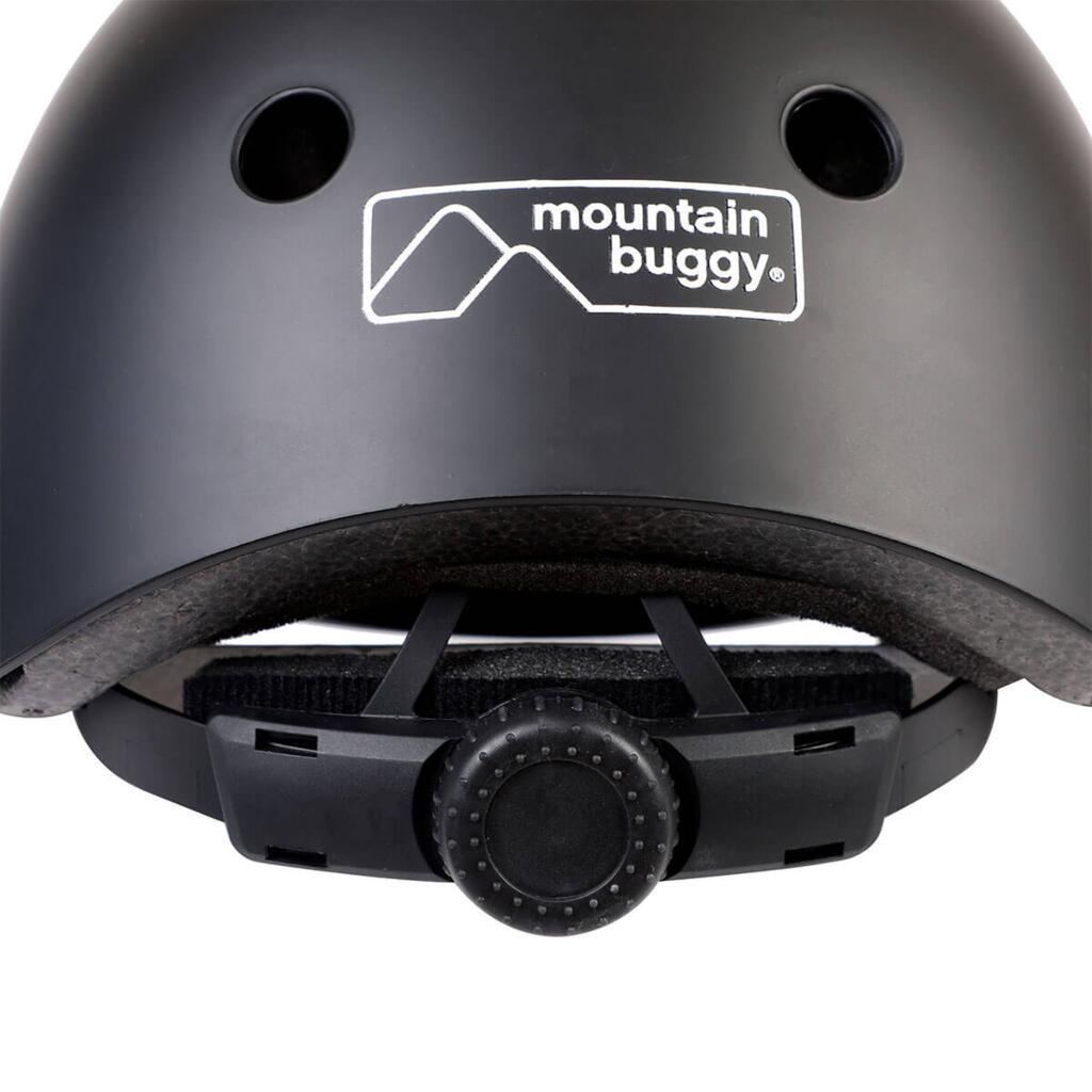 Mountain Buggy V1 Helmet, Black back side 2 - ANB Baby