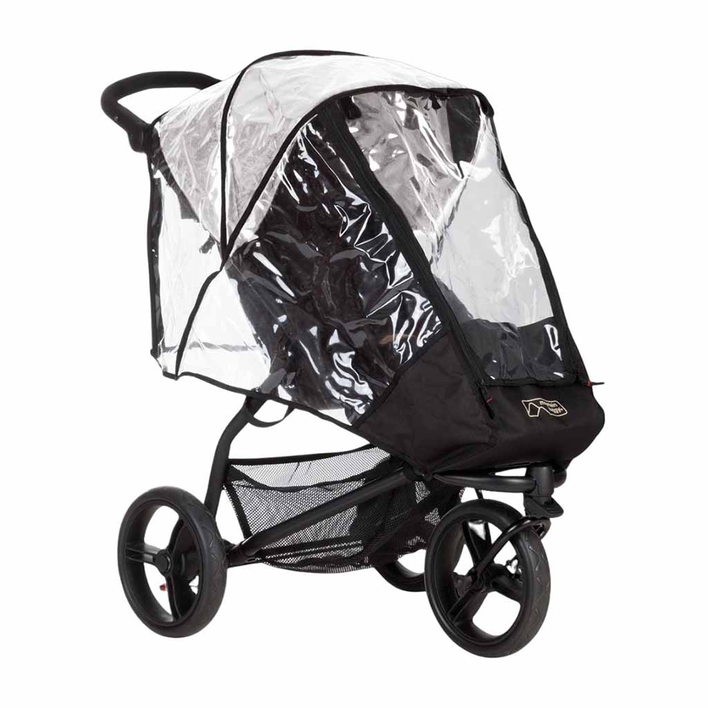 Mountain Buggy V1 Swift and Mini Travel System Storm Cover-Stroller Accessories-Mountain Buggy-Clear - Available End Of April-ANB Baby Store