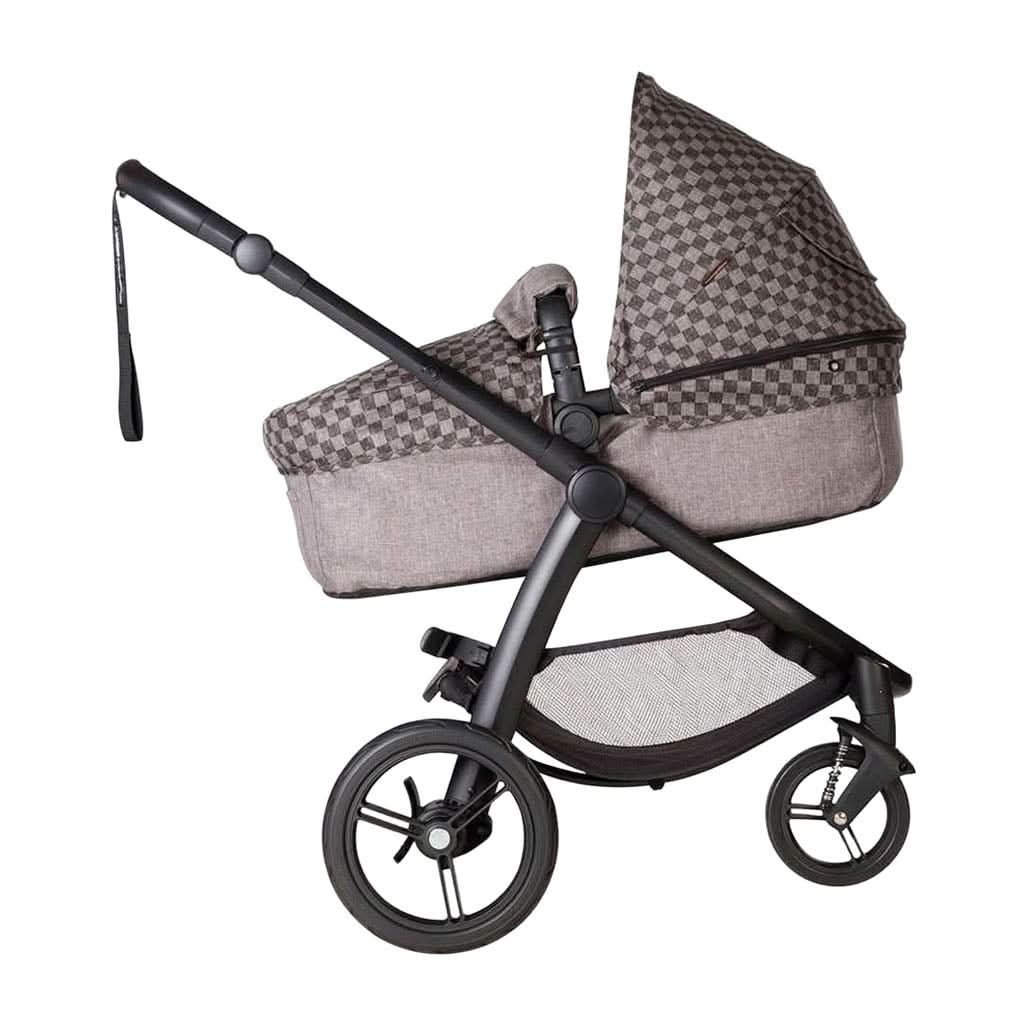 Mountain Buggy V2 Cosmopolitan Luxury Carrycot, Cosytoe and Satchel, Geo-Single Strollers-Mountain Buggy-ANB Baby Store