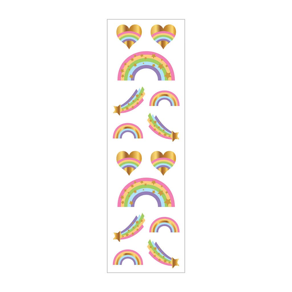 Mrs. Grossman's Strip of Starry Rainbows Stickers-Puzzles & Games-Mrs. Grossman's-ANB Baby Store