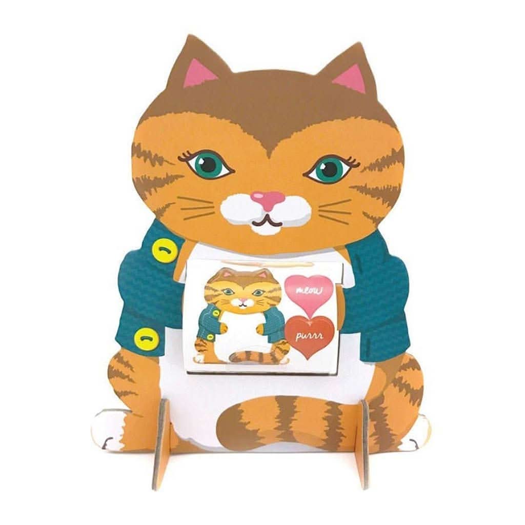 Mrs Grossmans Friends Kitty Cat Sticker-Puzzles & Games-Mrs. Grossman's-ANB Baby Store